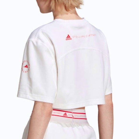 Adidas Stella McCartney Future Playground Crop Tee - Picture 4 of 16